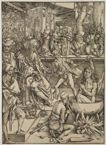 De marteling van St. Johannes de Evangelist
