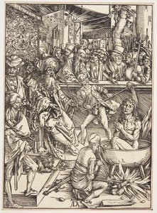 De marteling van St. Johannes de Evangelist