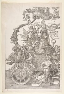 De Triomfwagen van Maximiliaan I De Grote Triomf door Albrecht Dürer