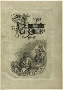 De Maagd verschijnt aan St. Jan, uit De Apocalyps door Albrecht Dürer