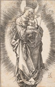 De Maagd met een kroon van sterren en een scepter, 1516