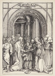 De verloving van de Maagd door Albrecht Dürer