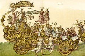 De Triomfwagen door Albrecht Dürer