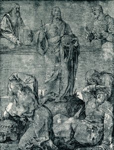 Transfiguratie op de berg Tabor door Albrecht Dürer