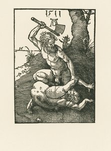 Kaïn doodt Abel door Albrecht Dürer or Duerer