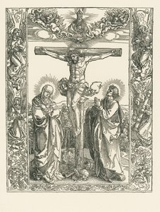 Christus aan het kruis door Albrecht Dürer or Duerer