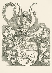 Wapen van Lorenz Staiber door Albrecht Dürer or Duerer