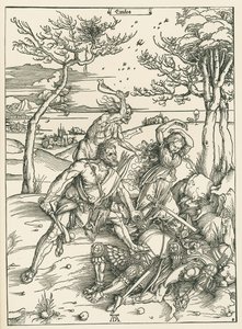Ercules, ca. 1496 (houtsnede) door Albrecht Dürer or Duerer