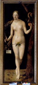 Eva (detail) door Albrecht Dürer