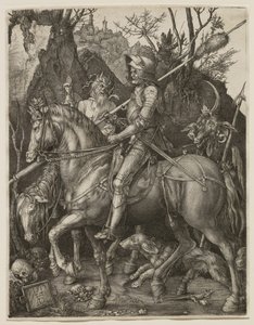Ridder, Dood en de Duivel door Albrecht Dürer