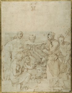 Madonna en Kind door Albrecht Dürer