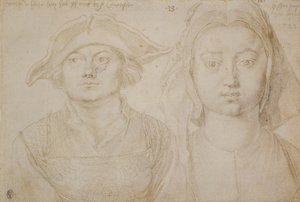 Marx Ulstat; De mooie jonge vrouw van Antwerpen, c.1520-21