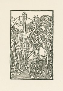 Ontmoeting tussen de levenden en de doden door Albrecht Dürer or Duerer
