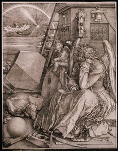 Melancholie, 1513 door Albrecht Dürer