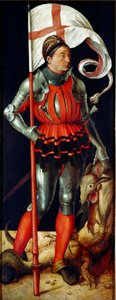 Paumgartner Altaarstuk: Sint Joris door Albrecht Dürer