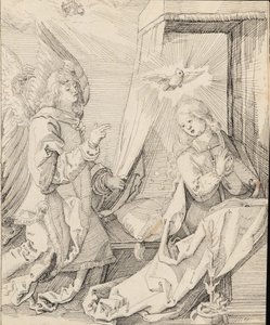 De Annunciatie door Albrecht Dürer