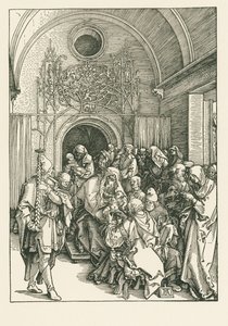 De besnijdenis van Christus, c.1504 (houtsnede) door Albrecht Dürer or Duerer