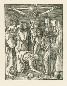 De kruisiging, c.1509 (houtsnede) door Albrecht Dürer or Duerer
