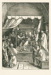 De dood van de maagd door Albrecht Dürer or Duerer