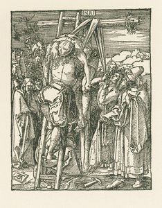 De Kruisafneming, ca. 1509-10 (houtsnede) door Albrecht Dürer or Duerer