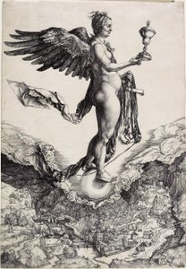 Het grote fortuin, ca. 1501-1502 door Albrecht Dürer