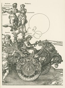 De grote triomfwagen door Albrecht Dürer or Duerer