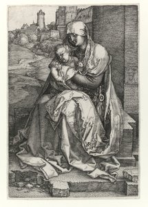 De Madonna van de Muur, 1514 door Albrecht Dürer