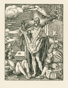 De wederopstanding, ca. 1510 (houtsnede) door Albrecht Dürer or Duerer