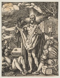 De opstanding, uit de Kleine Passie, ca. 1510