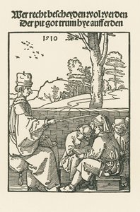 De schoolmeester door Albrecht Dürer or Duerer