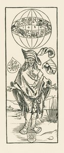 De syfilis. 1496 (houtsnede) door Albrecht Dürer or Duerer