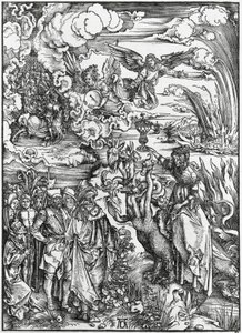 Hoer van Babylon, Apocalyps door Albrecht Dürer