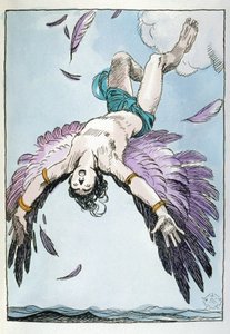 De val van Icarus door Aleardo Terzi