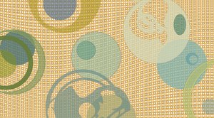 Overlappende abstracte cirkels door Alejandra Winkhaus