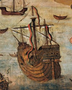 Spaanse karveel (detail)