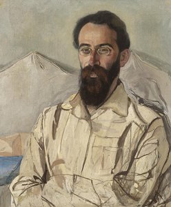 Portret van Friedrich Eduardovich Krimmer 1888-1963, 1919