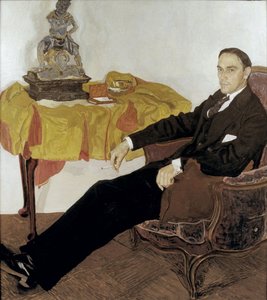 Portret van Michail Ivanovich Tereshchenko 1886-1956, 1911-1914