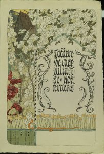 Theaterprogramma voor het toneelstuk Faust, 1902
