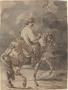 De Poolse Ruiter door Aleksandr Osipovich Orlovskii