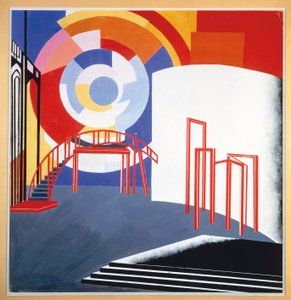 Schets voor een scenisch ontwerp