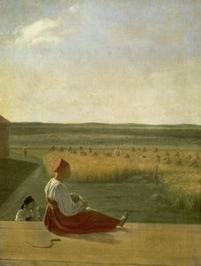 Oogsten in de Zomer, 1820s