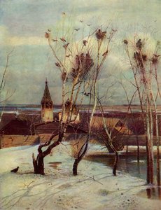 De raven zijn gearriveerd, 1871, 1965 door Aleksey Savrasov