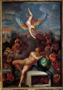 Allegorie van het Menselijk Leven (Schilderij, circa 1590)