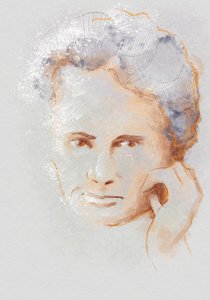 Marie Sklodowska Curie door Alessandro Lonati