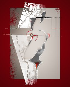 Oekraïne aangevallen door Rusland, 2022 (illustratie) door Alessandro Lonati
