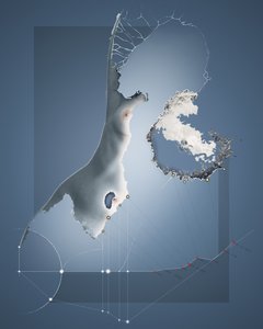 Oekraïne aangevallen door Rusland, 2022 (illustratie) door Alessandro Lonati