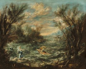 Christus aan het Meer van Galilea, ca. 1740