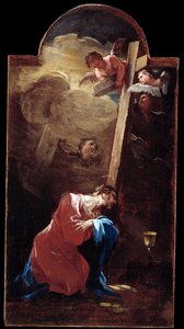 Jezus in de tuin door Alessandro Magnasco