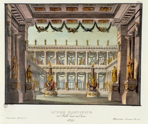 Een prachtige plek: uitzicht op een tempel door Alessandro Sanquirico