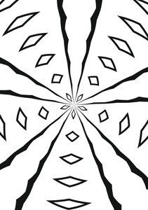 arabesque #26, 2019 door Alex Caminker